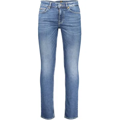 Hugo Boss Cotton Jeans & Men's Pant In Blue