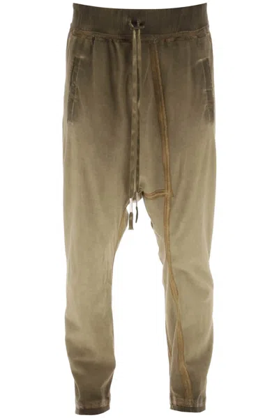 Boris Bidjan Saberi Drawstring-waist Track Pants In Khaki