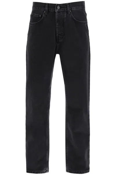 Carhartt Wip Organic Denim Loose Jeans In Black
