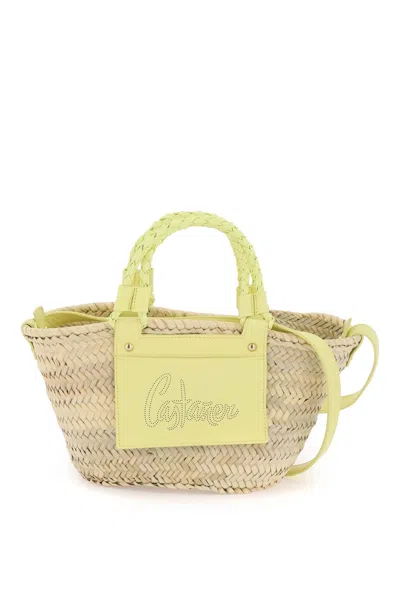 Castaã±er Raffia Basket Bag For In Mixed Colours