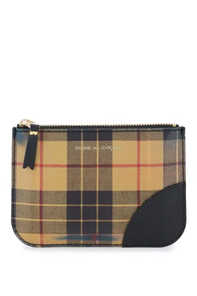 Comme Des Garçons Comme Des Garcons Wallet Lenticular Effect Coin Pouch In Multicolor