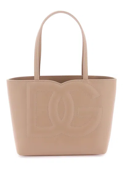 Dolce & Gabbana Logo Shopping Bag In Pink