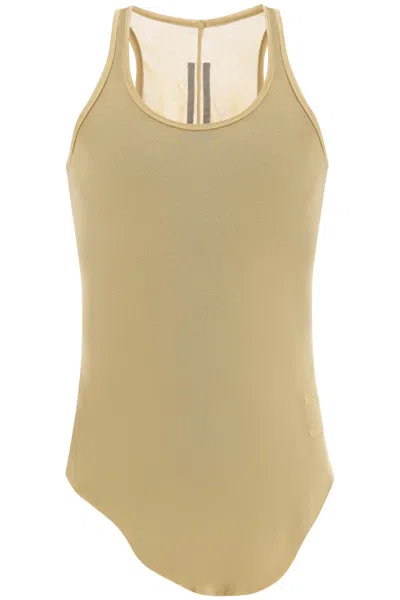 Drkshdw Cotton Jersey Tank Top For Women In Neutro