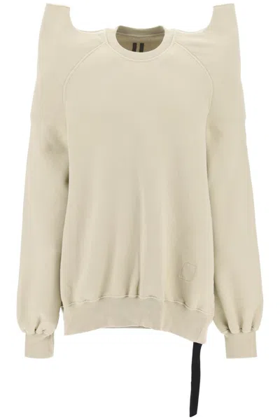 Drkshdw Sculptural Shoulder Sweatshirt In Mixed Colours