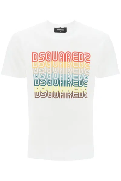 Dsquared2 Skater Fit White T-shirt