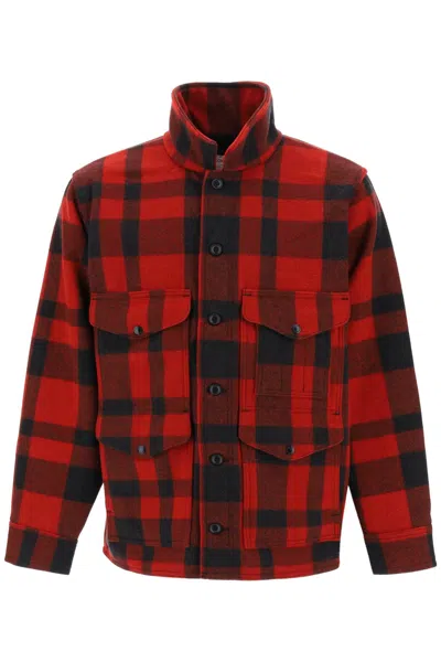Filson Plaid Wool Cruiser In Mixed Colours