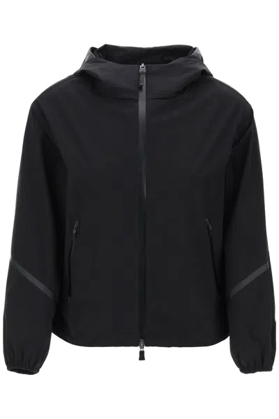 Herno Laminar Lightweight Matte Nylon Jacket In Black