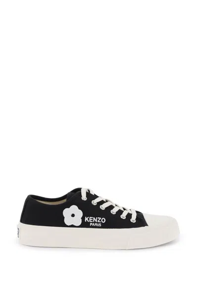 Kenzo Foxy Canvas Sneakers For Stylish In Black
