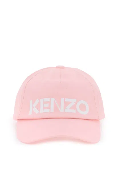 Kenzo Graphy Baseball Cap In Pink