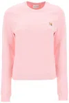 Maison Kitsuné Dressed Fox Sweatshirt In Pink