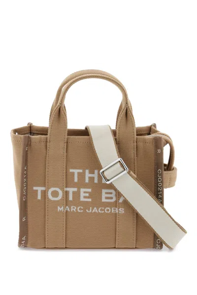 Marc Jacobs The Jacquard Small Tote Bag In Brown