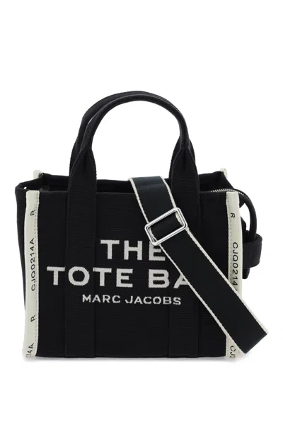 Marc Jacobs The Jacquard Small Tote In 001black