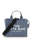 Marc Jacobs Black The Tote Small Canvas Tote Bag In Blue