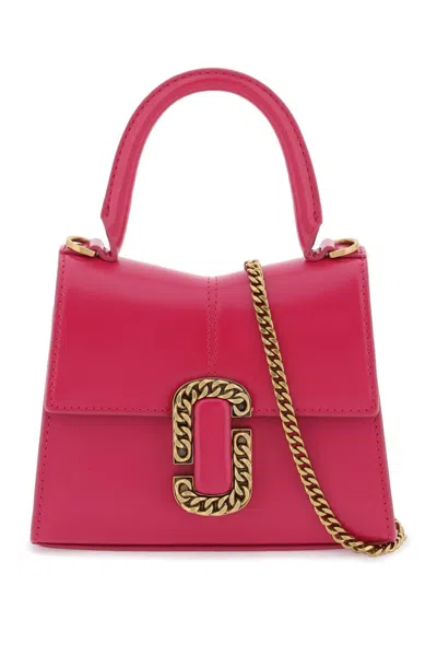 Marc Jacobs The St. Marc Mini Top Handle In Pink,fuchsia