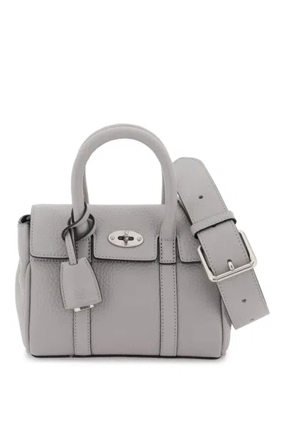 Mulberry Bayswater Mini Bag In Grey