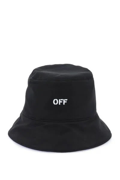 Off-white Reversibile Bucket Hat In Mixed Colours