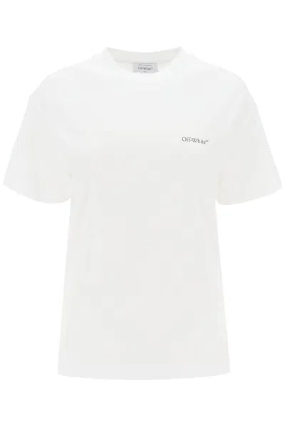 Off-white X-ray Arrow Crewneck T-shirt In White