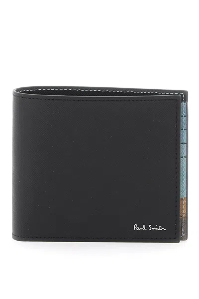 Paul Smith Signature Stripe Balloon Wallet In Mixed Colours
