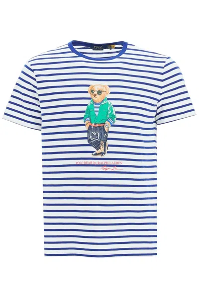 Polo Ralph Lauren Custom Slim-fit Jersey T-shirt In Blue