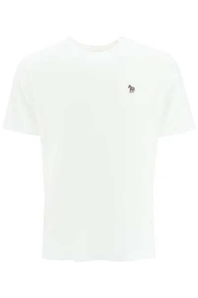 Ps By Paul Smith Organic Cotton T-shirt In White