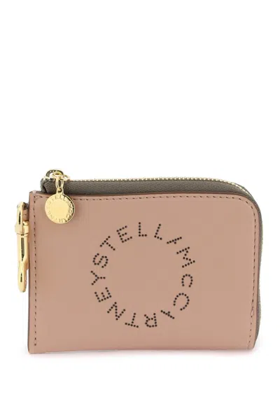 Stella Mccartney Logo Card Holder In Mixed Colours