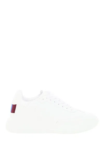 Stella Mccartney Loop Faux-leather Trainers In White