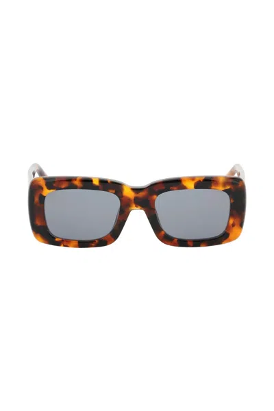 Attico 'marfa' Sunglasses In Brown