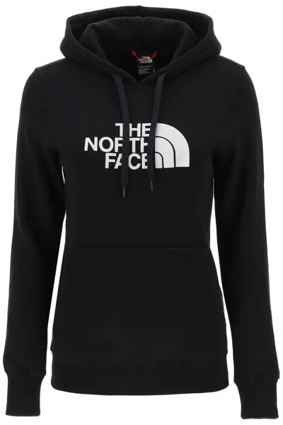 The North Face 'drew Peak' Hoodie With Logo Embroidery In Black