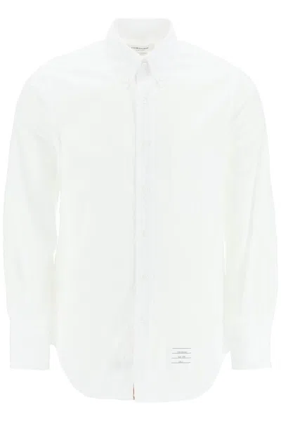 Thom Browne Classic Poplin Shirt In White