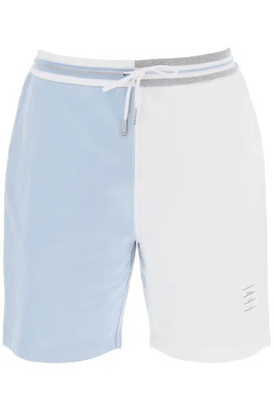 Thom Browne Funmix Striped Short In Mixed Colours