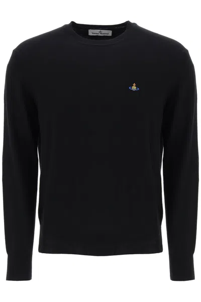 Vivienne Westwood Organic Cotton And Cashmere Sweater In Black