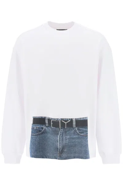 Y/project White Jean-paul Gaultier Edition Sweatshirt