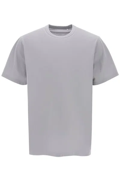 Y-3 Oversized Cotton Blend T-shirt In Grey