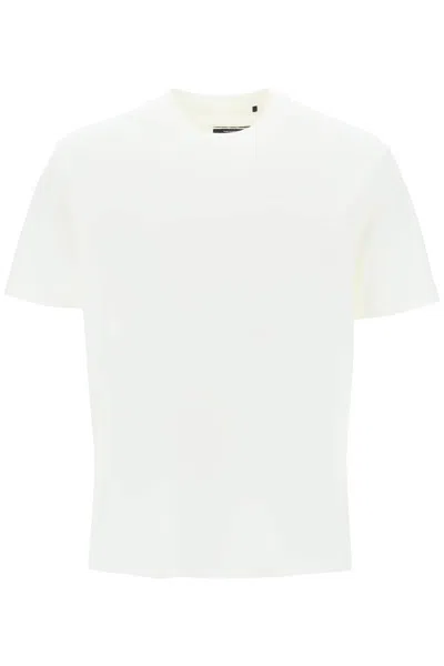 Y-3 T-shirt With Tonal Logo In White
