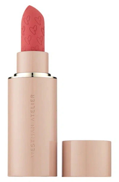Westman Atelier Lip Suede Hydrating Matte Lipstick With Hyaluronic Acid Minx 0.134 oz / 3.8 G
