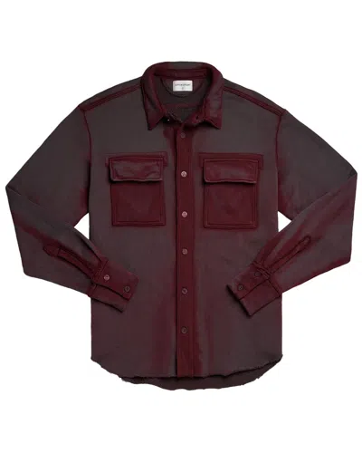 Cotton Citizen Bronx Button-down Shirt In Red