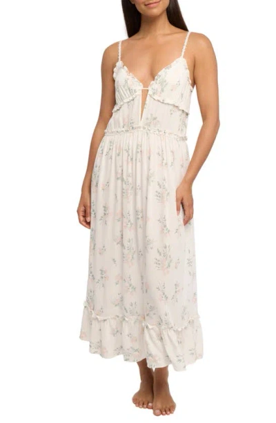 Rya Collection Andorra Wildflower Midi Nightgown