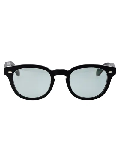 Oliver Peoples N. 01 Pantos-frame Sunglasses In Black