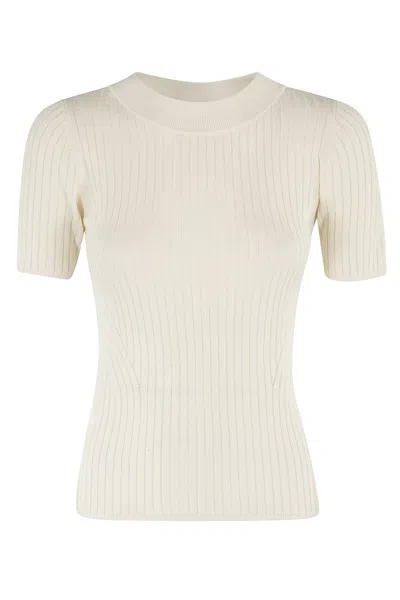 Herskind Doofy Knit Blouse In White