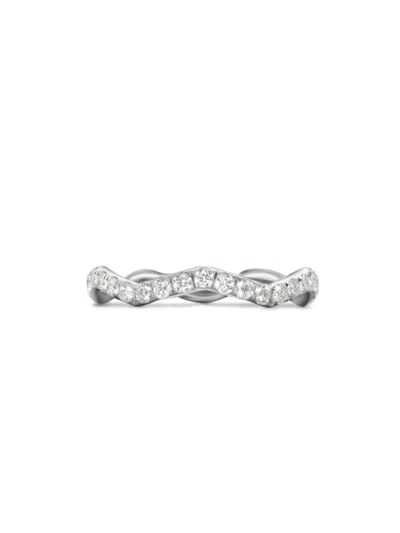 David Yurman Women's Zig Zag Stax Ring In Sterling Silver In Diamond