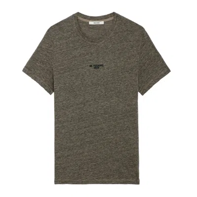 Zadig & Voltaire Tommy T-shirt In Green
