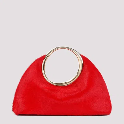 Jacquemus Le Petit Calino Mini Ring Handbag In Red