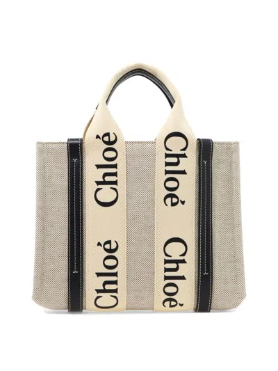 Chloé Tote In Beige