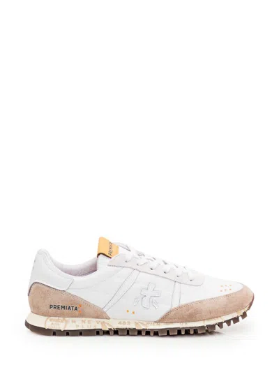 Premiata Sean 6635 Ripstop Sneakers In White