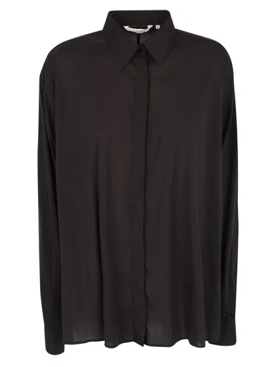 Xacus Oversized Shirt In Black