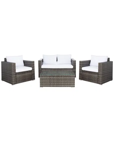 Safavieh Machie 4pc Living Set In Grey