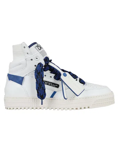 Off-white 3.0 Off Court Calf Leather In White Navy