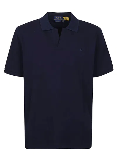 Polo Ralph Lauren Short Sleeve Polo Shirt In Refined Navy