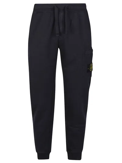 Stone Island Track Pant In Navy Blue