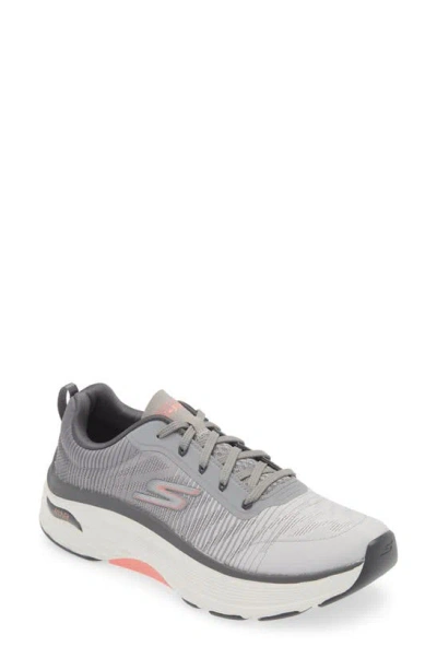 Skechers Max Cushioning Arch Fit® In Gray/ Coral